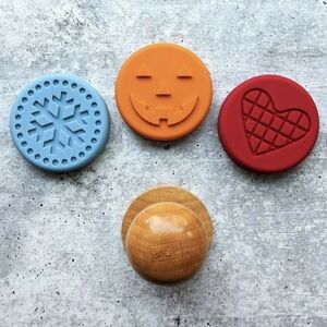Stampin' Up! Sweet Pressed Cookie Stamps Holidays Christmas Valentines Halloween